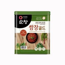 V1645 식자재 순창 쌈장 골드 14kg 된장/고추장/초고추장/상추/참기름/김치/햇반/간장/된장찌개/설탕, 단일 수량