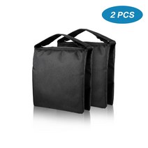 사진 비디오 스튜디오 스탠드 뒷마당 야외 파티오 스포츠 (블랙) 용 무게 가방 슈퍼 헤비 듀티 샌드백 디자인, GERMANY|2pcs Sandbag