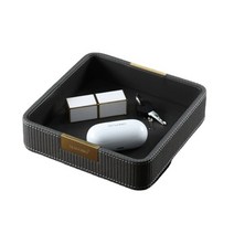 ANKRIC 선글라스케이스 키 스토리지 박스 고급 고급 입구 창조적 인 장식품 거실 데스크탑 잡화 화장품 보석 트레이, 금표 사각형 수납함월암회 로마주, 사양