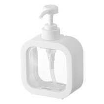 현대 비누 디스펜서 분리형 비누 액체 세탁용 300/500ml, 500ml, 300ml 500ml, 플라스틱, 500ml