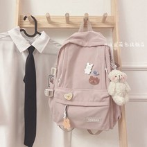 대학생책가방 고안치 중학교 여성 백팩 대학교 고등학교 하라쥬크 2516409518