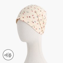 쁘띠 베이직 밴딩비니 / 환자용 암환자 뇌수술 탈모 모자 두건 항암 치료 준비 선물 여성비니 여성모자 여성두건 면두건 면비니 가을두건모자 반다나 속비니