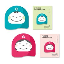 아이센스몰 퓨어로 액정 클리너 스마트폰 모니터 극세사 퓨어셀 클리너, 2퓨어로걸(핑크)