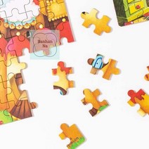 틴케이스_퍼즐_동물&동화 8D25, 동물_불도저