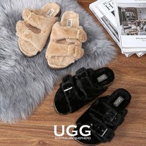 [호주정품/직배송] EVER UGG 에버어그 간절기 버클 어그 슬리퍼 2색상