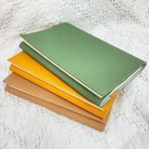 오브리즈 국내제작 반오픈형 북커버 책보관 싸개 다이어리 성경책 커버 북마크증정, 베이비블루