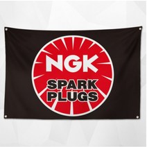 차량용스티커 자동차 디테일링 스토어 플래그 자동 스타일링 클럽 작업 숍 배너 교수형 헝겊 장식 차고 사, 12 L_01 60x40cm