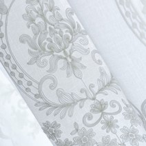 커튼 럭셔리 펄 파티 침실 거실 장식 골드 부드러운 유럽 골드 장식 빌라 사무실 흰색 수 놓은 얇은 명주 그물 거실 침실 유럽 창 스크리닝 오간자 패브릭 블라인드