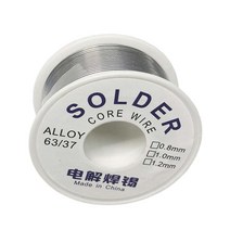 QDY 전기 용접 가전 제품용 주석 솔더 와이어 휴대용, 0.8mm 100g, 03 0.8mm 100g