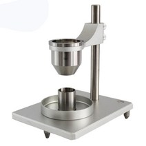 [공구나라]파우더 플로우 테스터 유량계 홀 제조업체 느슨한 밀도 깔때기 조리개 2.5mm & 5.0mm, 02 copper funnel 5.0mm