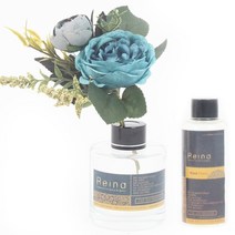 아도라하우스 레이나퍼퓸 장미와동백 블랙 플라워디퓨저 150mlx2, 아카시아 불가리아로즈