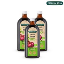 프리미엄로사 유기농 레드비트 원액 100% 500ml, 3병