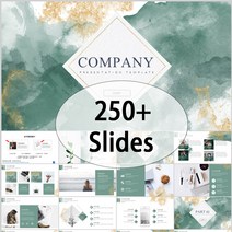 250 + 슬라이드 10 테마 대리석 스타일 비즈니스 마케팅 프리젠 테이션 파워 포인트 템플릿 PPTX, 한개옵션0