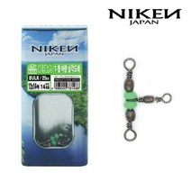 니켄 T형 야광삼각도래 벌크, 8x10(22개입)