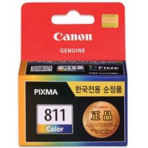 캐논 정품잉크 CL-811 IP2770 IP2772 MP237 MP245 MP258 MP268 MP276 MP287 MP486 MP496 MP497 MX328 MX338 MX347, 본상품선택, 컬러