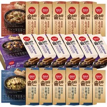 햇반솥반 전복내장영양밥X6개+소고기우엉밥X6개+꿀약밥X6개, 1세트