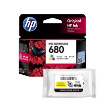 HP 정품잉크 680컬러 DeskJet 2135 3630 3635 3835 4535 4675, 1개, 정품_680컬러