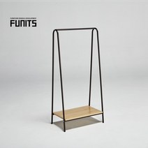 퍼니츠 퀴니 철제행거 드레스룸 옷걸이 행거 4types 2colors, 퀴니스윙B와인골드