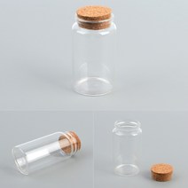 코르크 캔들 유리 공병 47x90mm