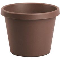 The HC Companies 25.4cm(10인치) 클래식 화분 슬레이트 블루 581004, Chocolate_15.5