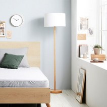 (전구증정)[한샘조명] 플레인 플로어 스탠드 조명(장스탠드), 단품