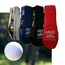 대형 골프투어 방수 경량 항공커버 여행용 필드 캐디 골프채커버 가방, 네이비