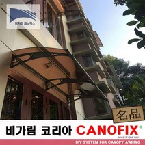 캐노픽스 1270x1300 렉산 캐노피 비가림 처마 창문 현관 비막이 빗물받이 햇빛차단 비가리개 테라스지붕 채양 그늘막, 그린, 회색, 세트앙카
