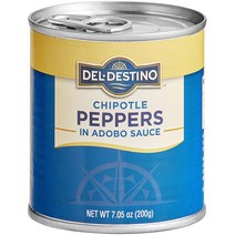 Del Destino 델데스티노 치폴레 페퍼 in 아도보 소스 200g 24캔