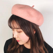 [ 갓샵 10color 고급 여자 울베레모 ] 화가꼭지빵모자 여성 연예인 베래배래배레모