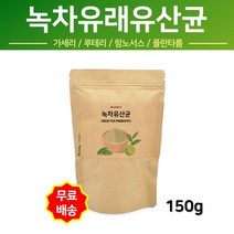 에너데이 녹차유산균 녹차유래 추출물 포스트바이오틱스 유산균 분말 가루 비오틴 엽산 가세리 루테리 플란타룸 람노서스 김치유산균 장내미생물 면역력 장건강, 1개, 150g