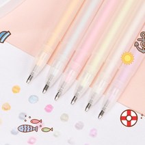 글루펜 다꾸용품 풀 펜형접착제 글루스틱 인스 붙이기 다이어리꾸미기 다꾸용, 오렌지