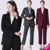 르오트 [르오트] 타임리스 퍼펙트 셋업 3종세트(자켓+팬츠+스커트)