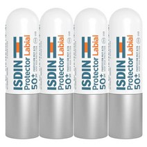 ISDIN 이스딘 프로텍터 라비알 립 밤 스틱 SPF 50+ 4g (4개)