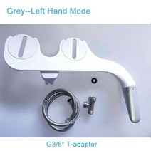 수압식 비데 청정 조절 가능한 수압 자체 청소, Grey Left 3-8_KR