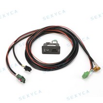 자동차 관련제품 Carplay USB AUX MDI AMI VW 골프 7 MK7 3GD035222E 용 플러그 소켓 하네스 설치, [05] Direct socket set