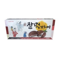 롯데 명가 찰떡파이 210g x 12개 사무실 간식 사무실 과자, 1, 본상품선택