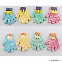 보아스 면색사 키즈 글러브 체험학습용 야외활동용 장갑, 종류/5-7세용 핑크