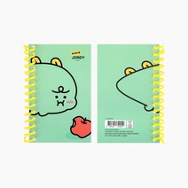카카오 니니즈 죠르디 미니 스프링 수첩 메모장, 단품