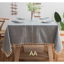 빈티지 테이블 보 홈 카페 소품 촬영 용품 집들이, 60 * 60cm, AB