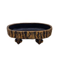 모든있슈 B1. 소나무 타원1호 (동색) 수반 분재용 숯 화분받침