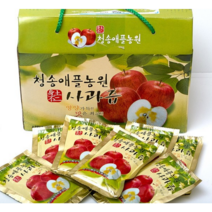 청송애플 사과즙 100ml 벌크형100개입 사과즙 사과 사과주스 청송사과즙100포 사과쥬스100프로 사과즙100% 사과즙100포 청송사과즙, 100포