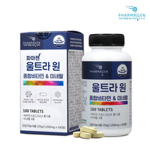 파마젠 멀티비타민 울트라원 100일분, 100정, 1통