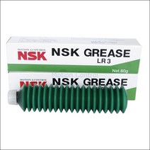 NSK 일제그리스 LR3 윤활유 고온 및 고속정밀 볼스크류 그리스 백색 80g