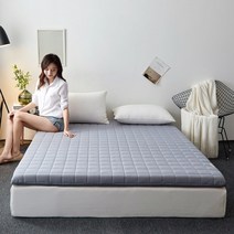 라텍스 매트 바닥 접는 토퍼 침대 메모리폼 수면