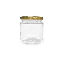 KH49 300ml 낱개 잼병 과일청 수제청 유리병, 블랙캡