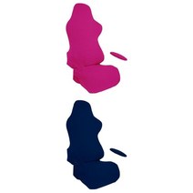 2Pcs 사무실 컴퓨터 게임용 의자 커버 방진 빨 회전 의자, 설명한대로
