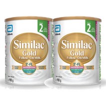 Similac Gold 시밀락 골드 팔로우 온 밀크 2단계 분유 900g 2팩