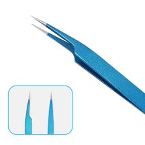 속눈썹연장 비투스 블루 네일 핀셋 속눈썹재료 셀프네일, F Shape