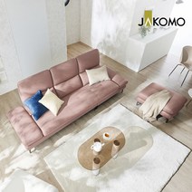 자코모 [기간한정 스툴반값][단독특가] 아르테 3.5인 기능성 천연면피 소가죽 소파+스툴