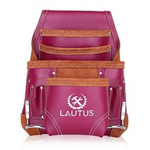 목수벨트 미국 AUTUS 오일 공구 파우치백 버건디카펜터 시공 프레임 핸디맨 10포켓 2망치 홀더-606742